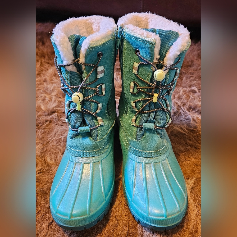 Lands' End Kids' Blue Winter Boots
